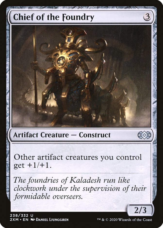 Chief of the Foundry 238/332 (Double Masters) 