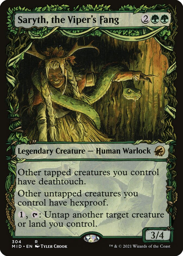 Saryth, the Viper's Fang 304 (Innistrad: Midnight Hunt) 