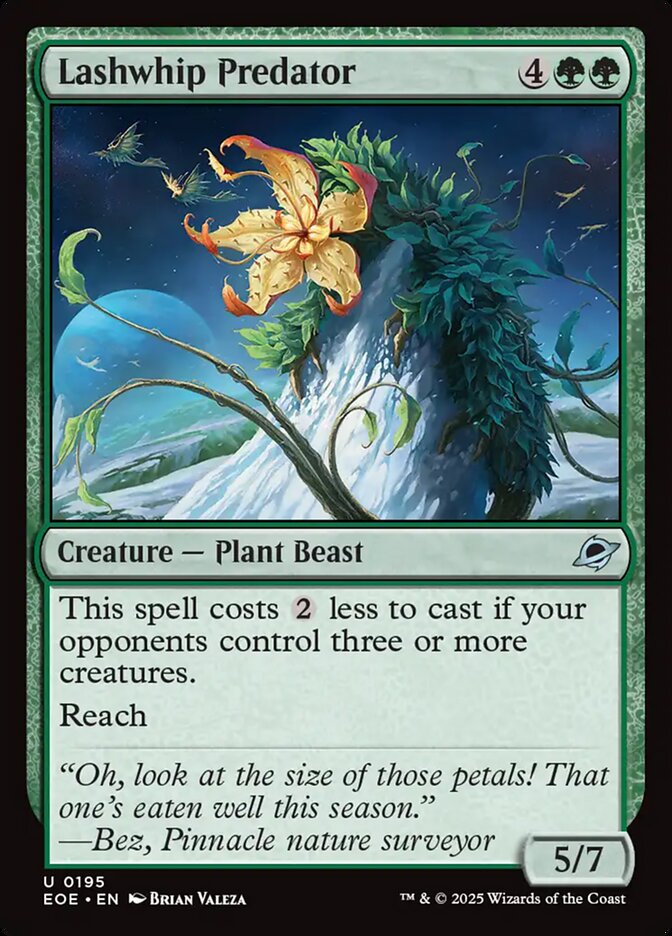 Lashwhip Predator 195/276 (Edge of Eternities) 