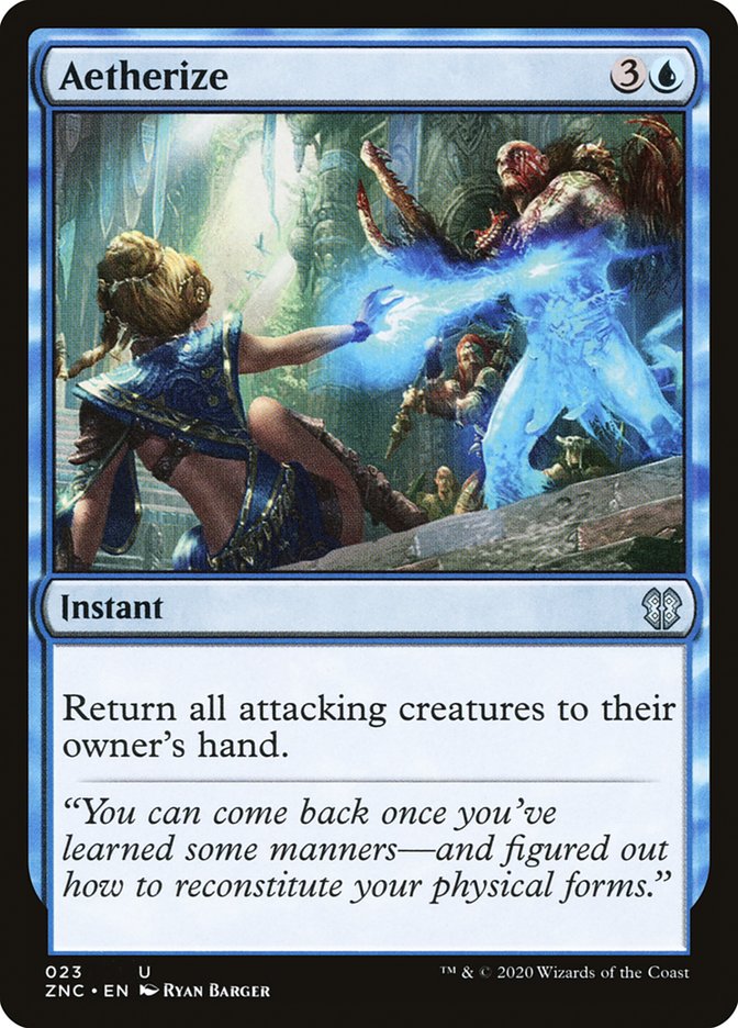Aetherize 23/142 (Commander: Zendikar Rising) 