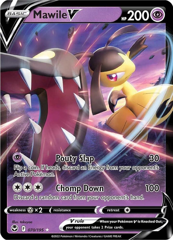 Mawile V 070/195 (SWSH12: Silver Tempest)  - Holofoil