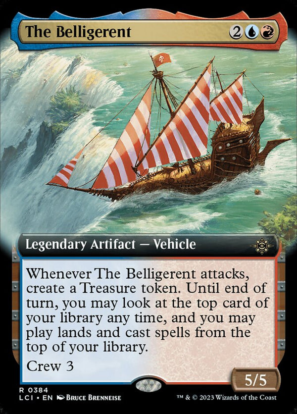 The Belligerent 384/291 (The Lost Caverns of Ixalan)  - Extended Art