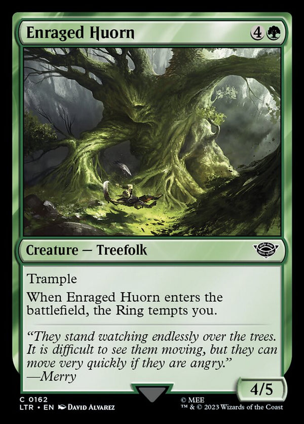 Enraged Huorn 162/281 (Universes Beyond: The Lord of the Rings: Tales of Middle-earth) 
