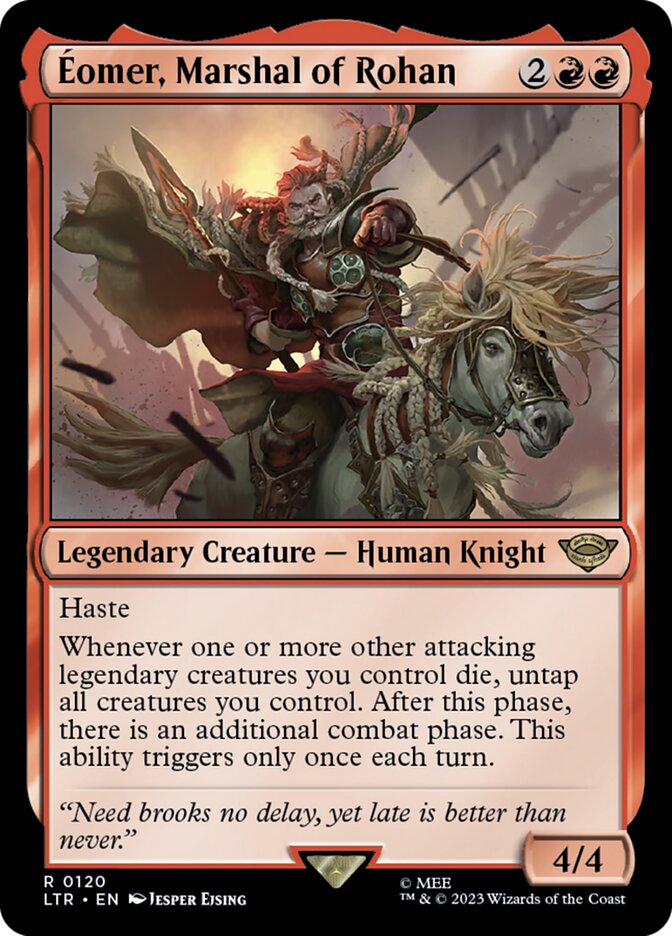 Éomer, Marshal of Rohan 120/281 (Universes Beyond: The Lord of the Rings: Tales of Middle-earth) 