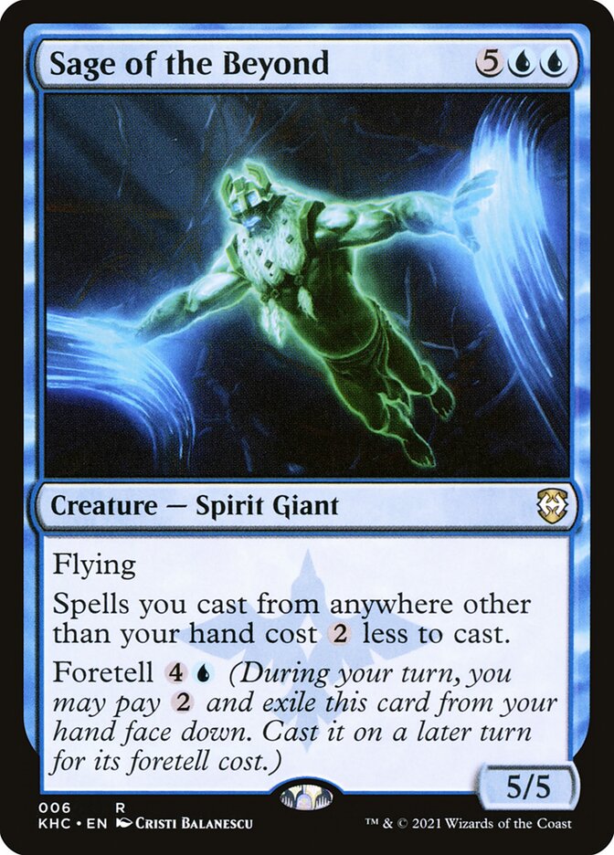 Sage of the Beyond 6/1 (Commander: Kaldheim) 