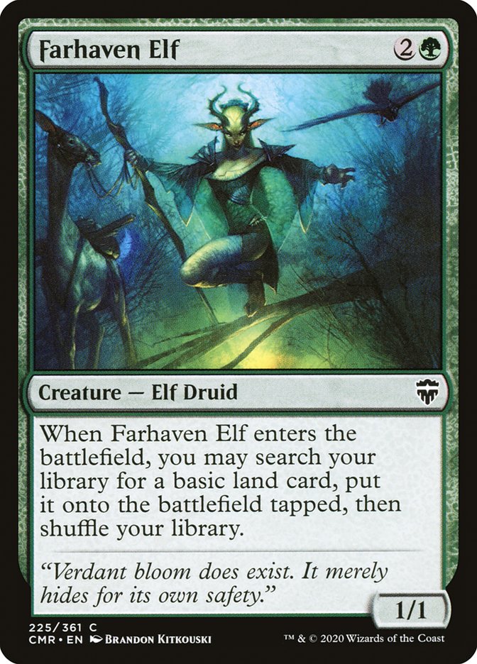 Farhaven Elf 225/361 (Commander Legends) 