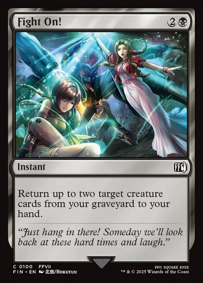 Fight On! 100/309 (FINAL FANTASY)  - Foil