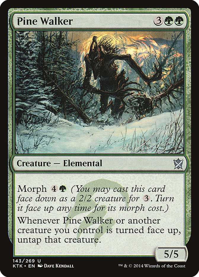 Pine Walker 143 (Khans of Tarkir) 