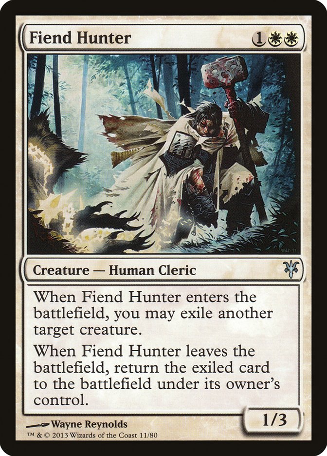 Fiend Hunter 11/80 (Duel Decks: Sorin vs. Tibalt) 