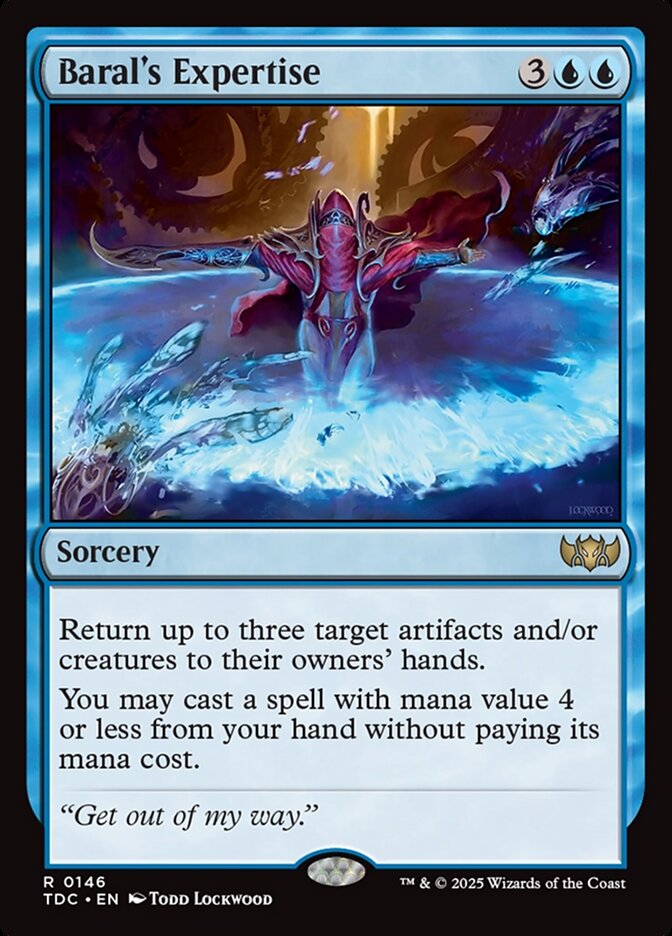 Baral's Expertise 146 (Commander: Tarkir: Dragonstorm) 