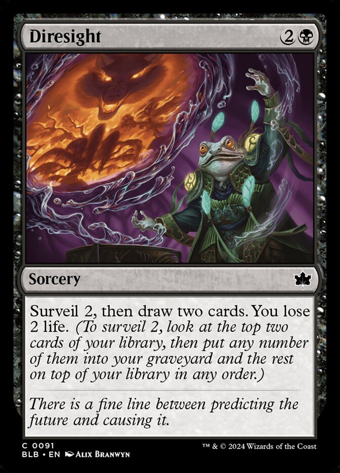 Diresight 91/281 (Bloomburrow) 