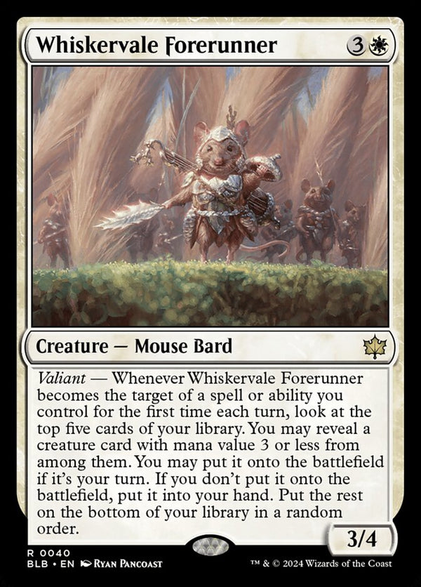 Whiskervale Forerunner 40 (Bloomburrow) 