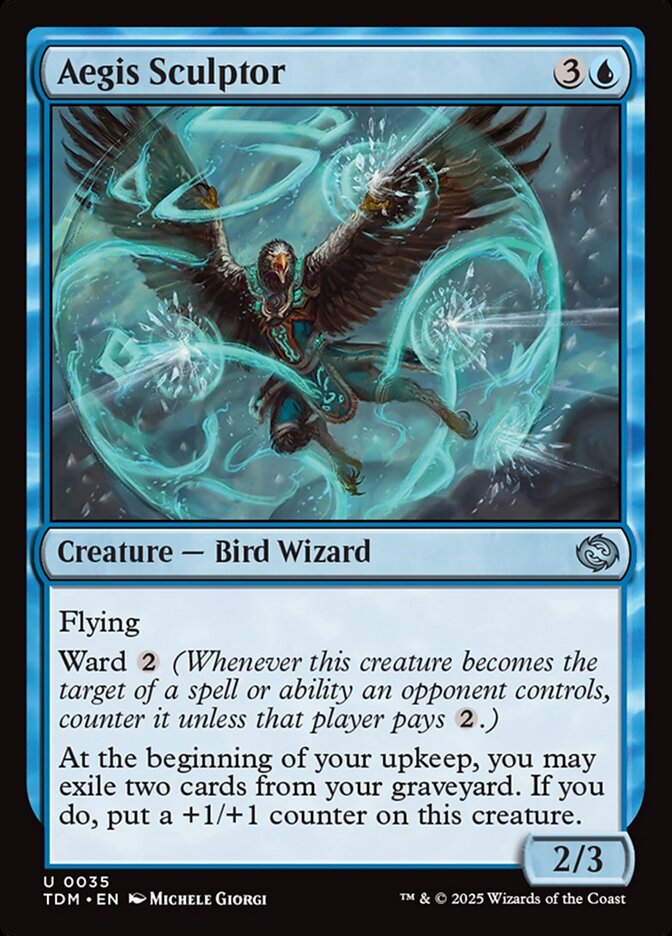 Aegis Sculptor 35/291 (Tarkir: Dragonstorm) 