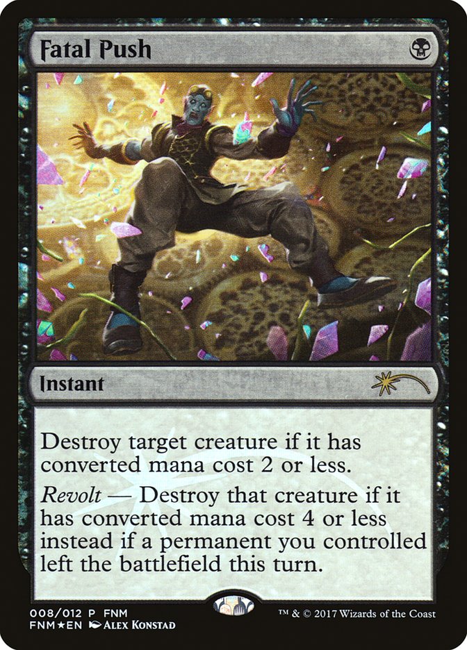 Fatal Push 8/12 (FNM Promos)  - Foil