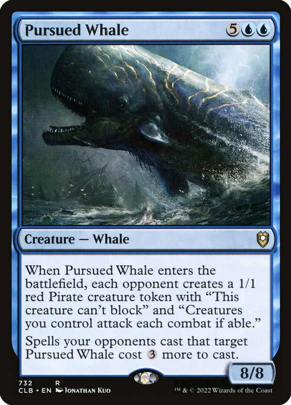 Pursued Whale 732/361 (Commander Legends: Battle for Baldur's Gate) 