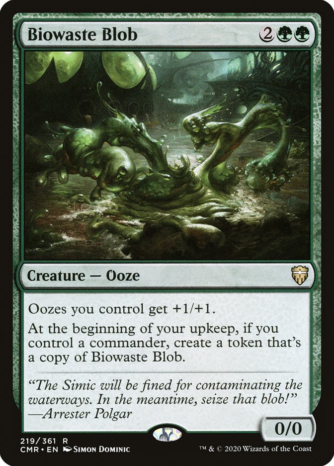 Biowaste Blob 219/361 (Commander Legends) 