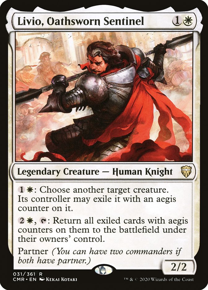 Livio, Oathsworn Sentinel 31 (Commander Legends) 
