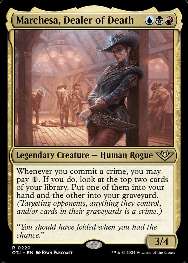 Marchesa, Dealer of Death 220/286 (Outlaws of Thunder Junction) 