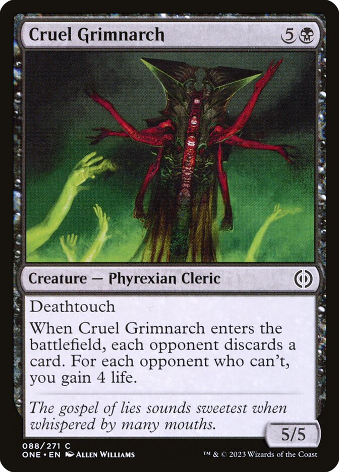 Cruel Grimnarch 88/271 (Phyrexia: All Will Be One) 