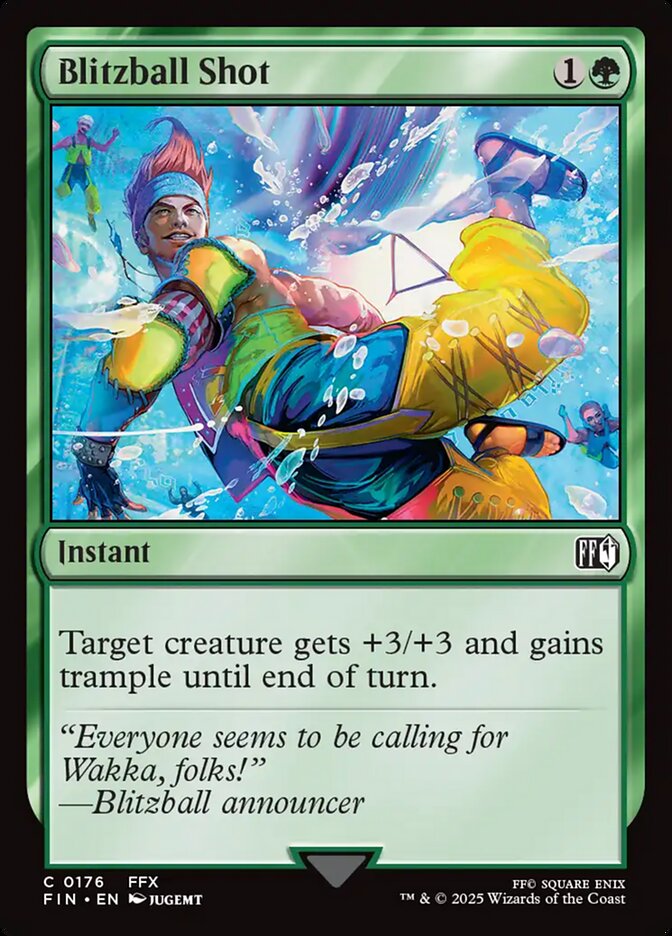 Blitzball Shot 176/309 (FINAL FANTASY)  - Foil