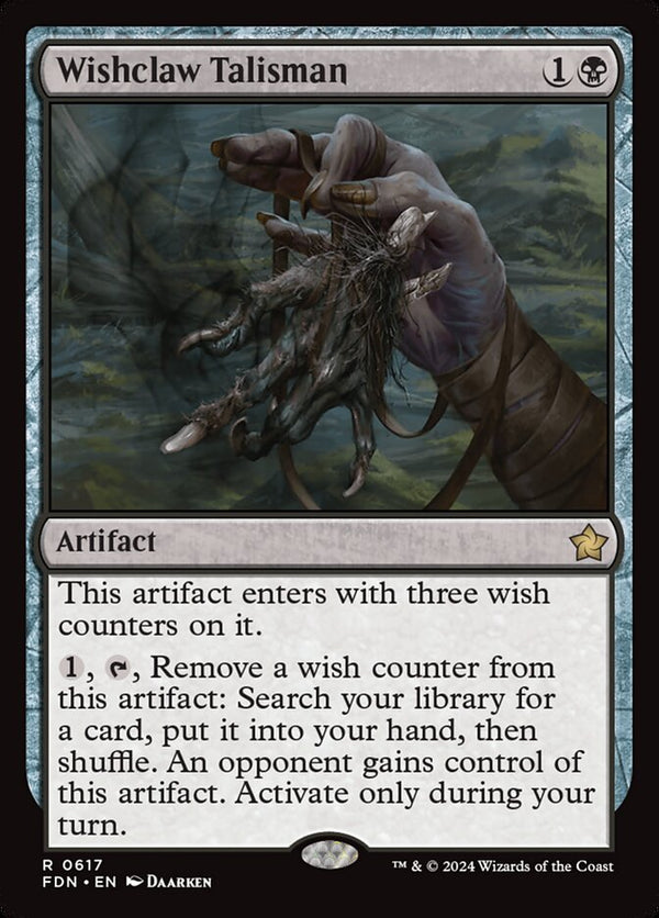 Wishclaw Talisman 617/291 (Foundations) 