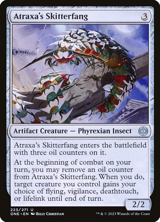 Atraxa's Skitterfang 223/271 (Phyrexia: All Will Be One) 