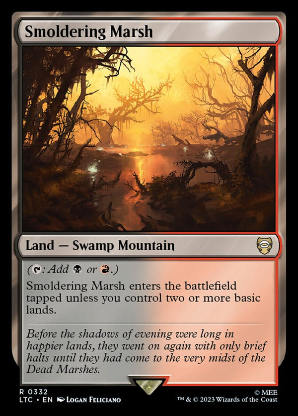 Smoldering Marsh 332 (Commander: The Lord of the Rings: Tales of Middle-earth) 