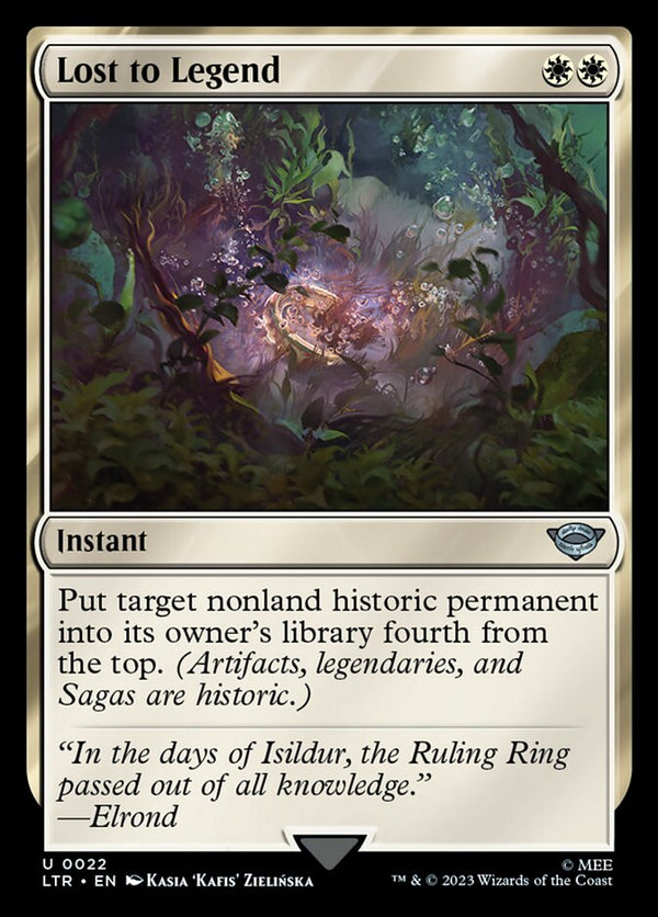 Lost to Legend 22/281 (Universes Beyond: The Lord of the Rings: Tales of Middle-earth) 