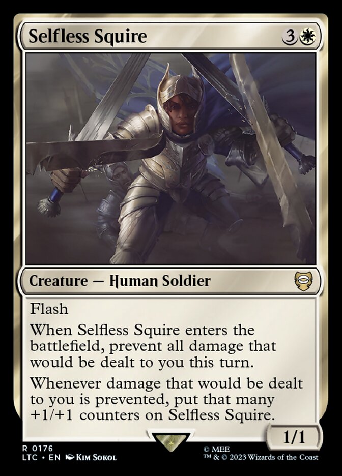 Selfless Squire 176 (Commander: The Lord of the Rings: Tales of Middle-earth) 