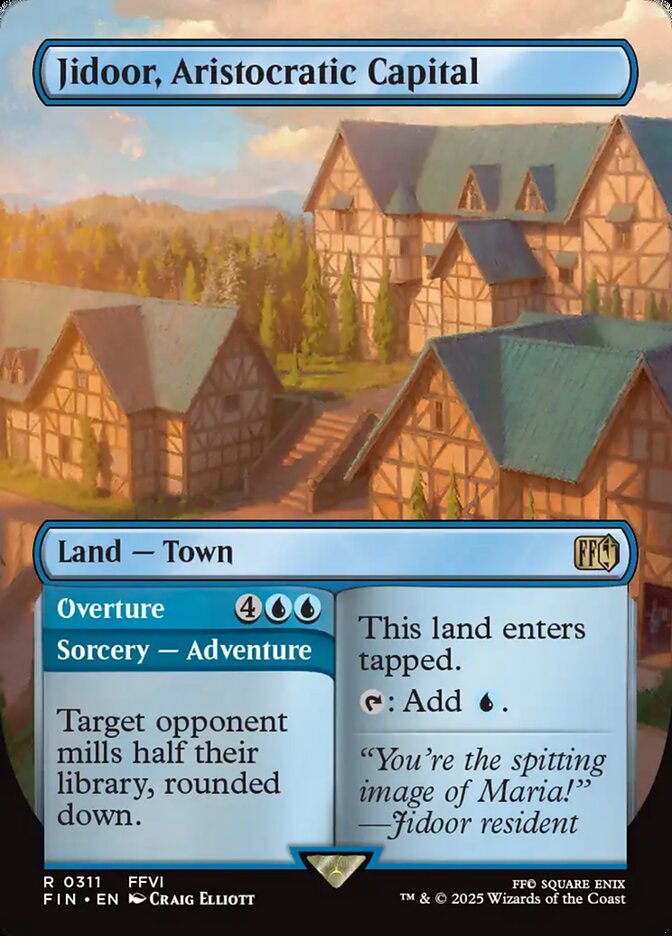 Jidoor, Aristocratic Capital // Overture 311/309 (FINAL FANTASY)  - Borderless
