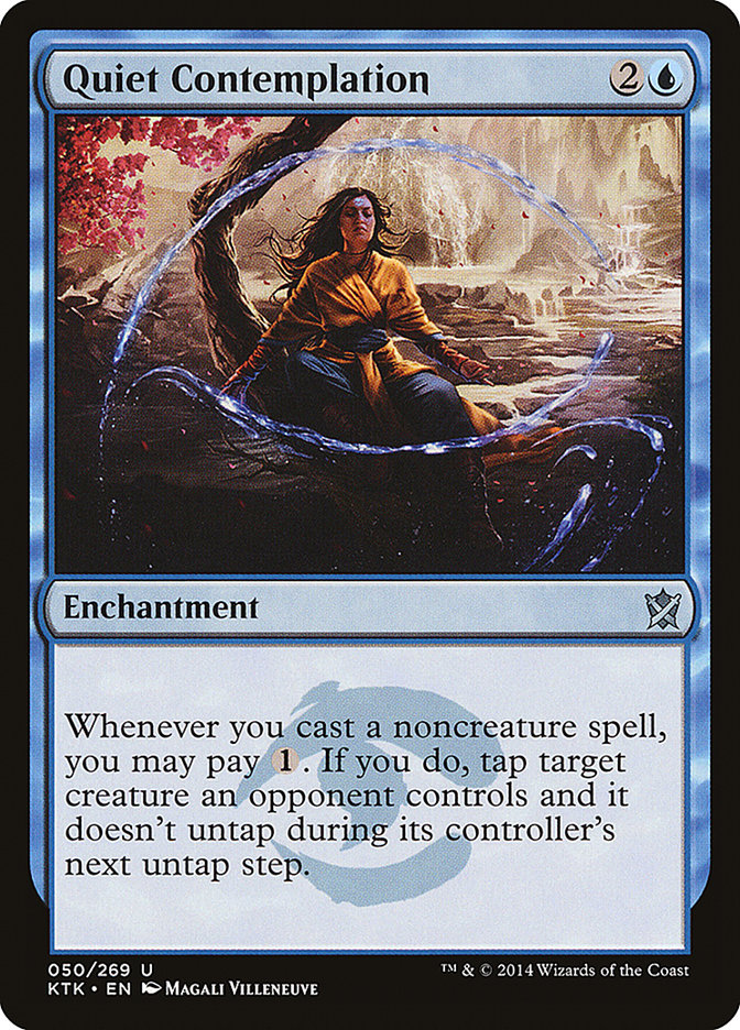 Quiet Contemplation 50 (Khans of Tarkir) 