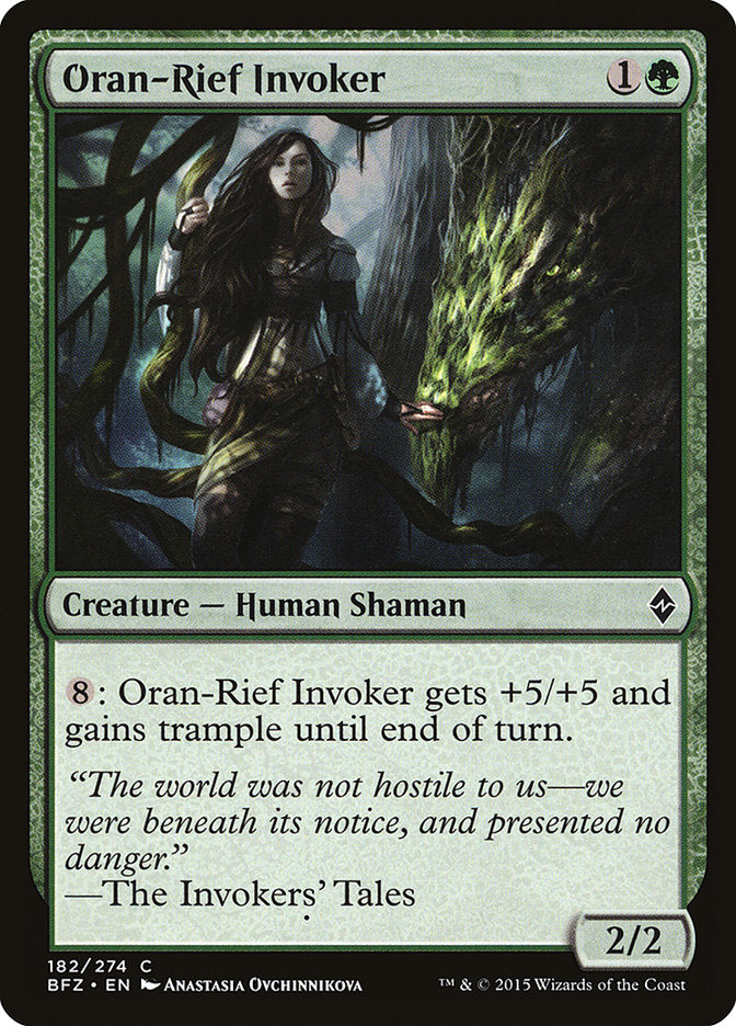 Oran-Rief Invoker 182/274 (Battle for Zendikar) 