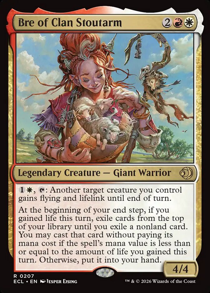 Bre of Clan Stoutarm 207 (Lorwyn Eclipsed)  - Foil