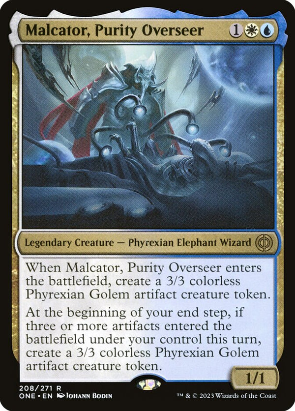 Malcator, Purity Overseer 208/271 (Phyrexia: All Will Be One) 