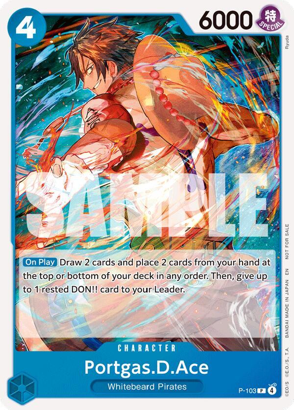 Portgas.D.Ace (Store Tournament 2025 Vol.4) P-103 (One Piece Promotion Cards) 