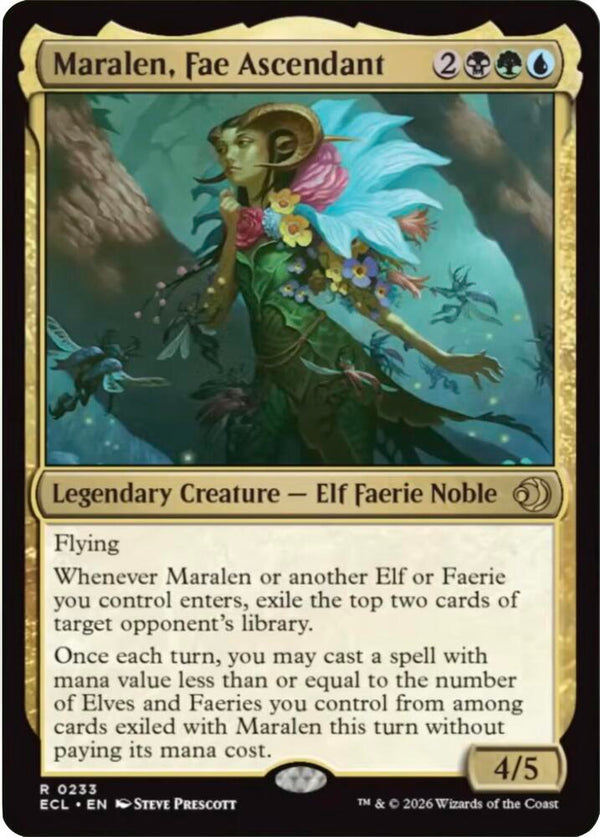 Maralen Fae Ascendant 233 (Lorwyn Eclipsed) 