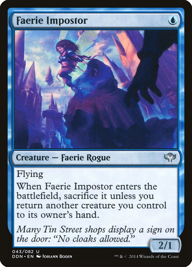 Faerie Impostor 43/82 (Duel Decks: Speed vs. Cunning) 