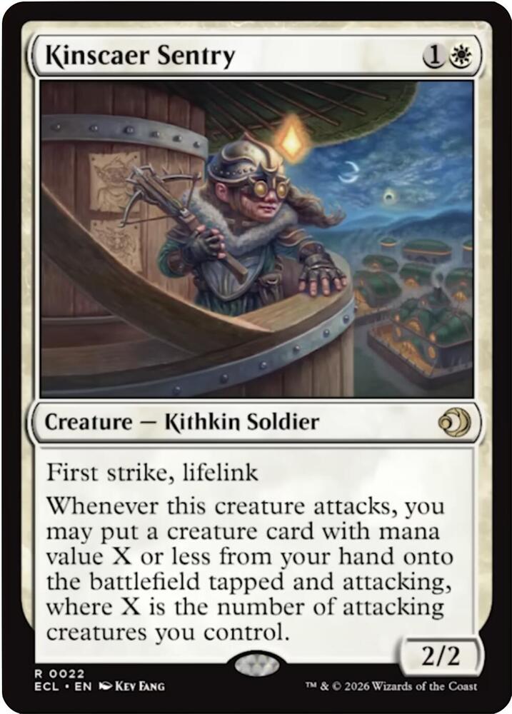 Kinscaer Sentry 22/273 (Lorwyn Eclipsed) 