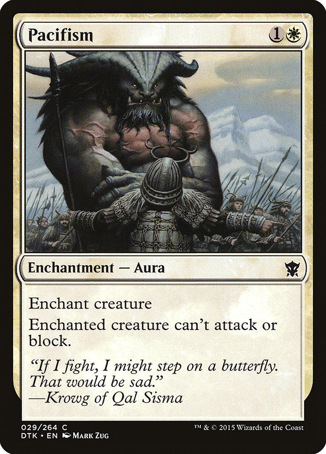 Pacifism 29/264 (Dragons of Tarkir) 