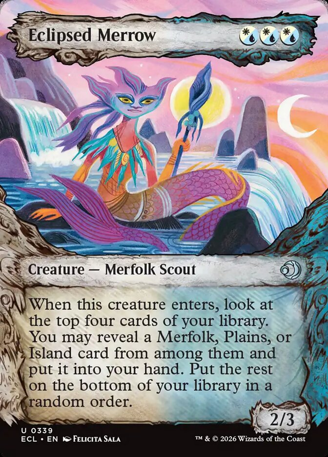 Eclipsed Merrow 339/273 (Lorwyn Eclipsed)  - Showcase