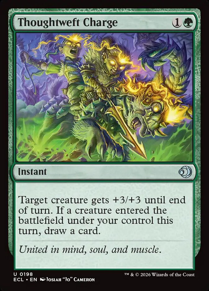 Thoughtweft Charge 198/273 (Lorwyn Eclipsed) 