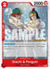Shachi & Penguin OP14-006 (The Azure Sea's Seven Release Event Cards) 