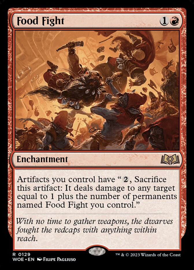 Food Fight 129 (Wilds of Eldraine) 