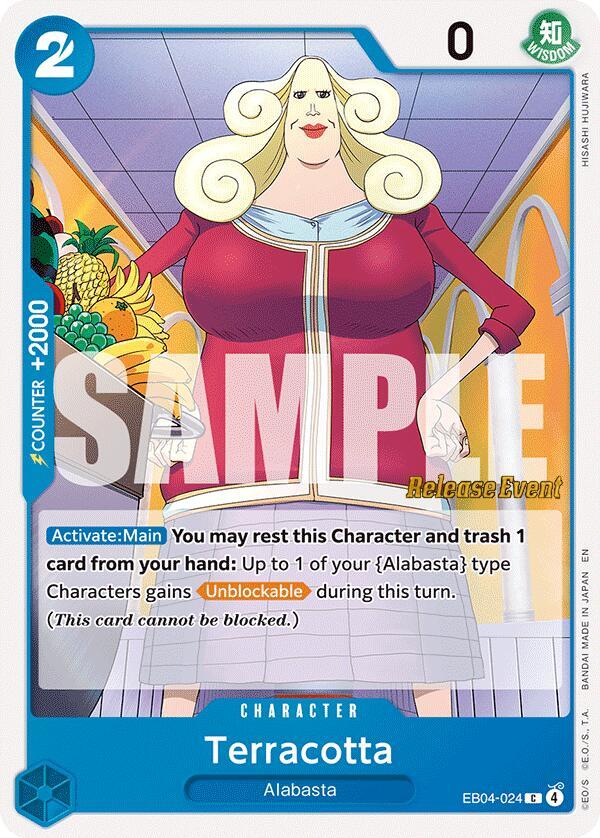 Terracotta EB04-024 (The Azure Sea's Seven Release Event Cards) 