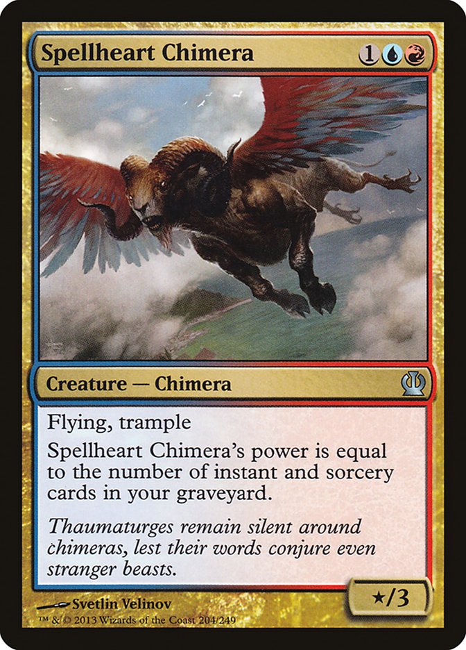 Spellheart Chimera 204/249 (Theros) 