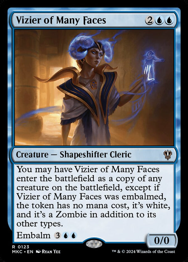 Vizier of Many Faces 123/311 (Commander: Murders at Karlov Manor) 