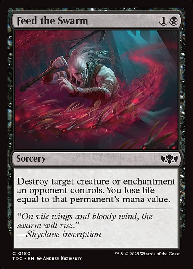 Feed the Swarm 180/413 (Commander: Tarkir: Dragonstorm) 