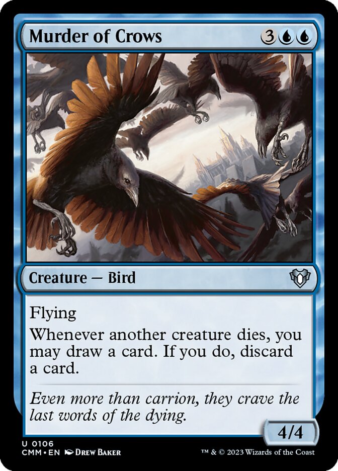 Murder of Crows 106/451 (Commander Masters) 