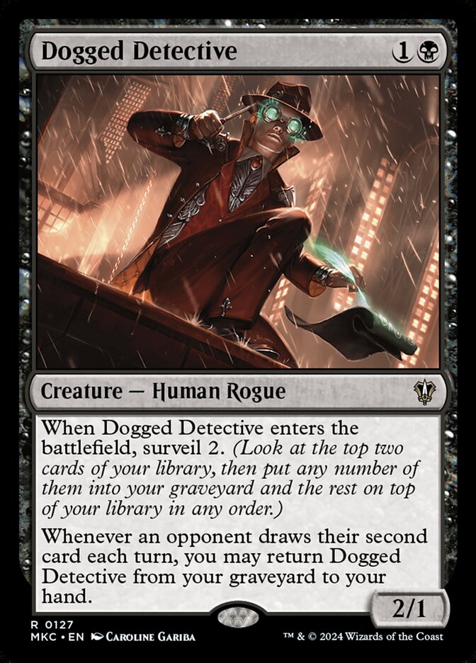Dogged Detective 127/311 (Commander: Murders at Karlov Manor) 