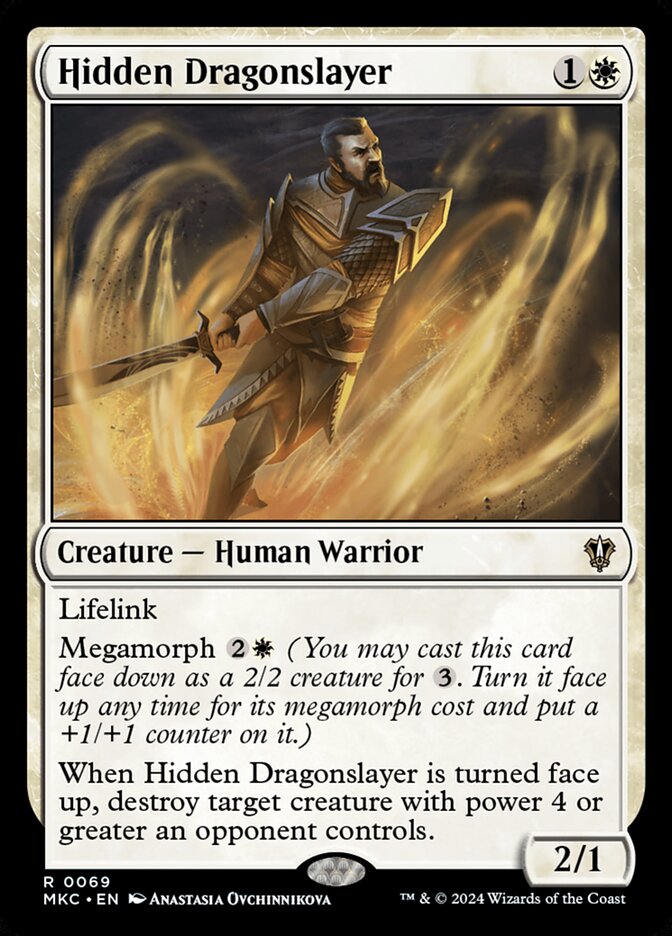 Hidden Dragonslayer 69/311 (Commander: Murders at Karlov Manor) 